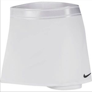 White Nike Tennis Skirt